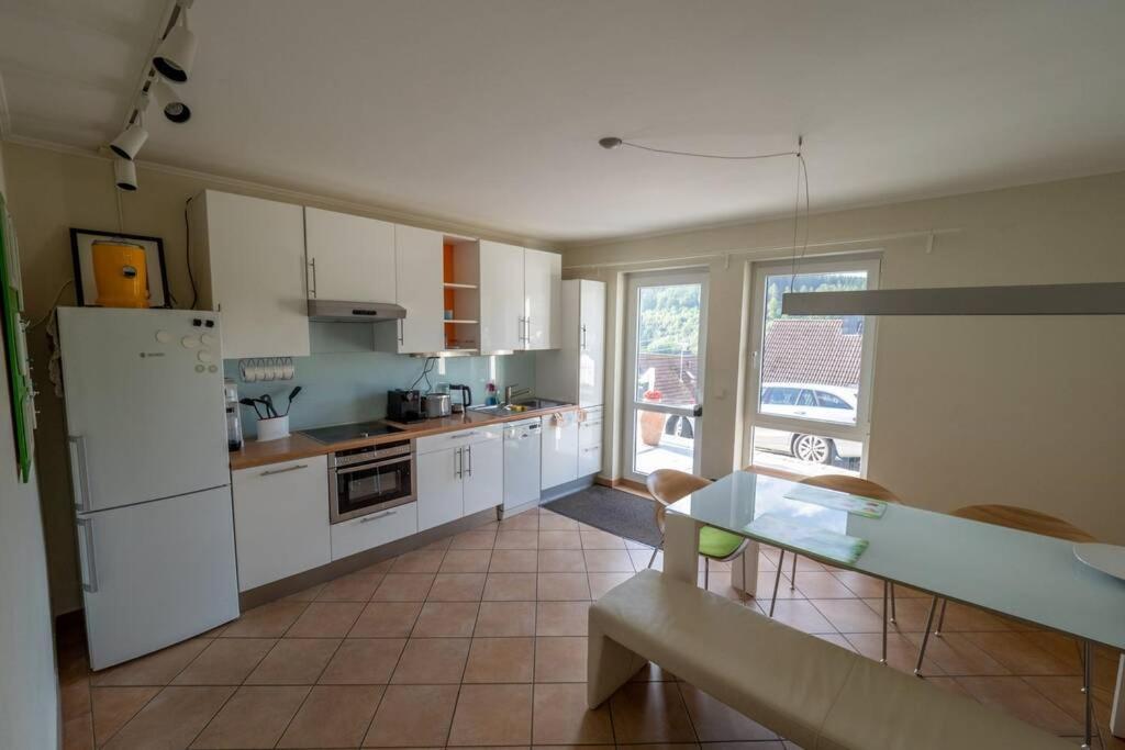 Wohnung Mit Talblick, Ladestation E-Auto Siegen Dış mekan fotoğraf