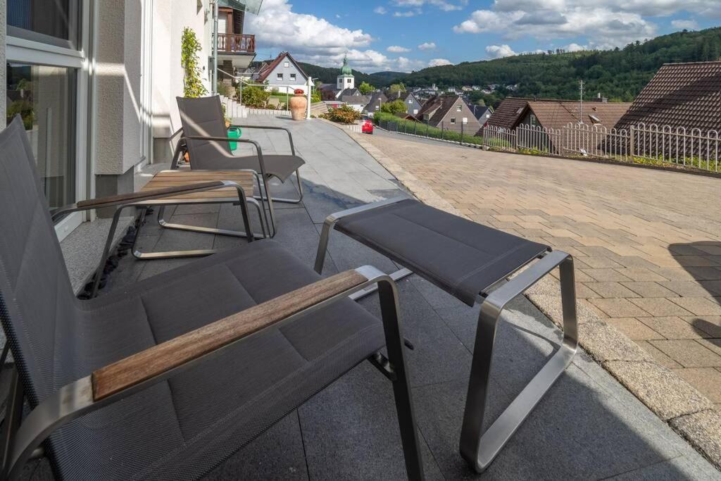 Wohnung Mit Talblick, Ladestation E-Auto Siegen Dış mekan fotoğraf